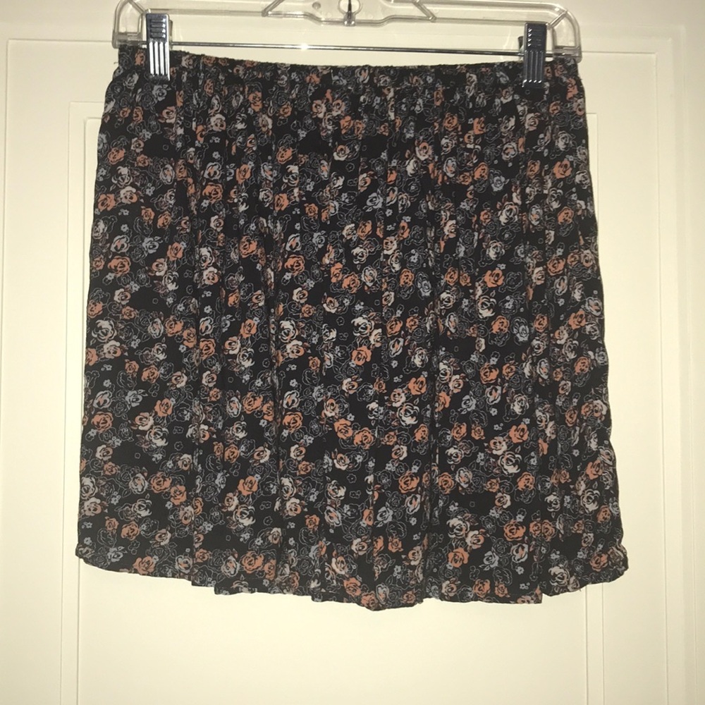 Rose patterned skirt